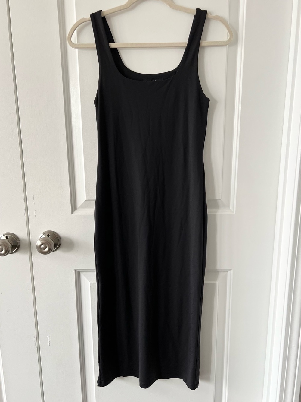 House of Harlow Black Midi Bodycon Dress | Size Small